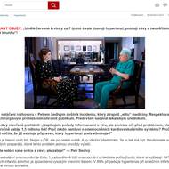 Ukázka podvodných webových stránek, které imitují vzhled Novinek.