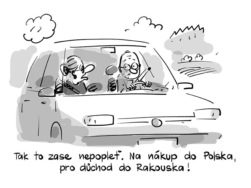 So don't mess it up again.  For shopping in Poland, for retirement in Austria!