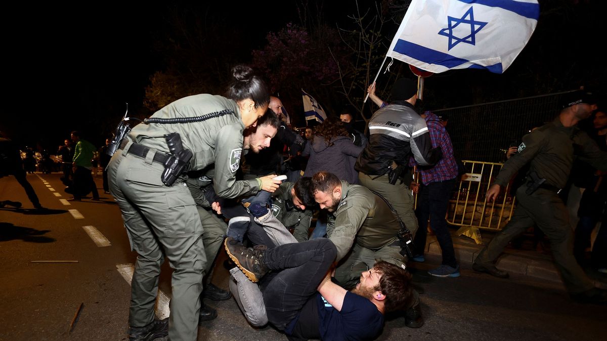 V Izraeli pokračovaly protesty proti justiční reformě