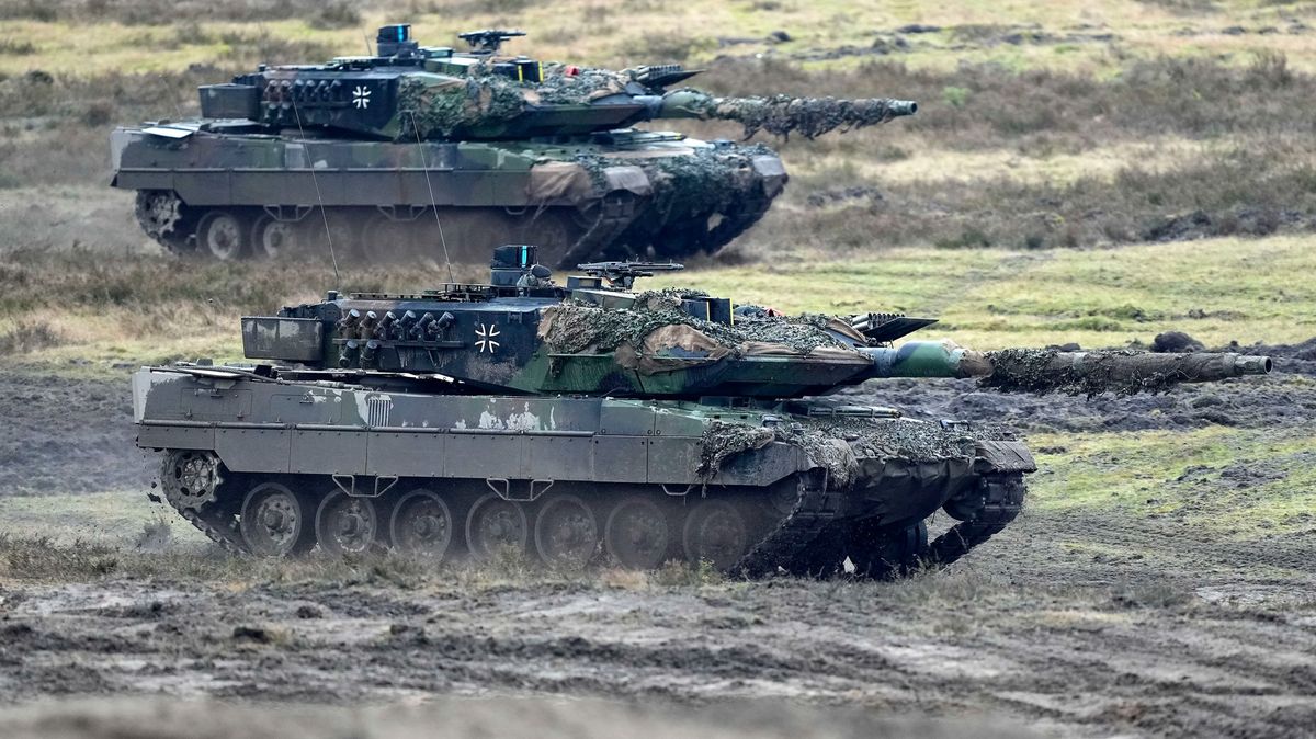 Tajemný dárce koupil Kyjevu 50 tanků Leopard 1
