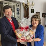 Jan Hrušínský s Jiřinou Bohdalovou