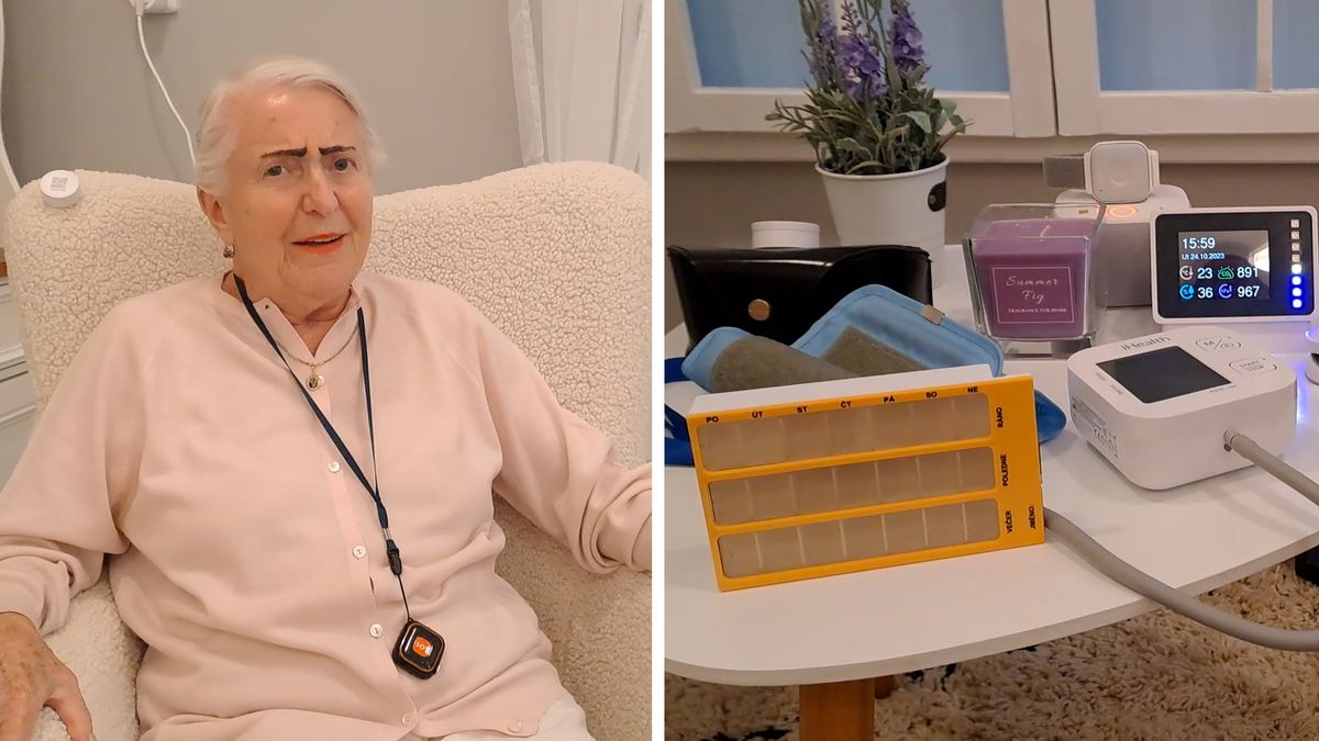 První centrum v ČR. V improvizovaném pokoji si senioři vyzkoušejí technické vychytávky