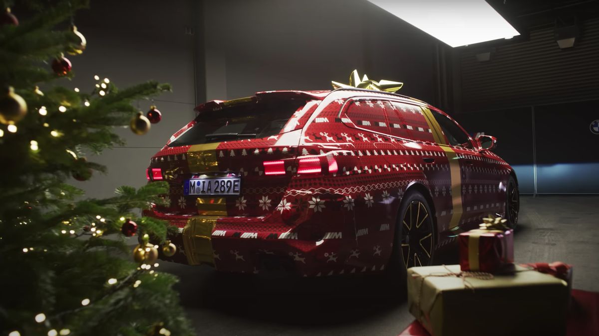 BMW ve vánočním videu poodhalilo M5 Touring, výkonné kombi se vrátí v příštím roce