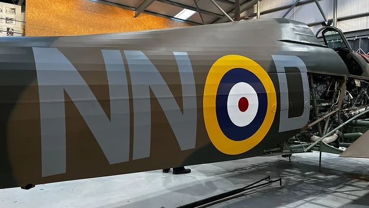 Letiště Točná vrací svůj Hawker Hurricane do podoby, v jaké létal za bitvy o Británii u čs. perutě
