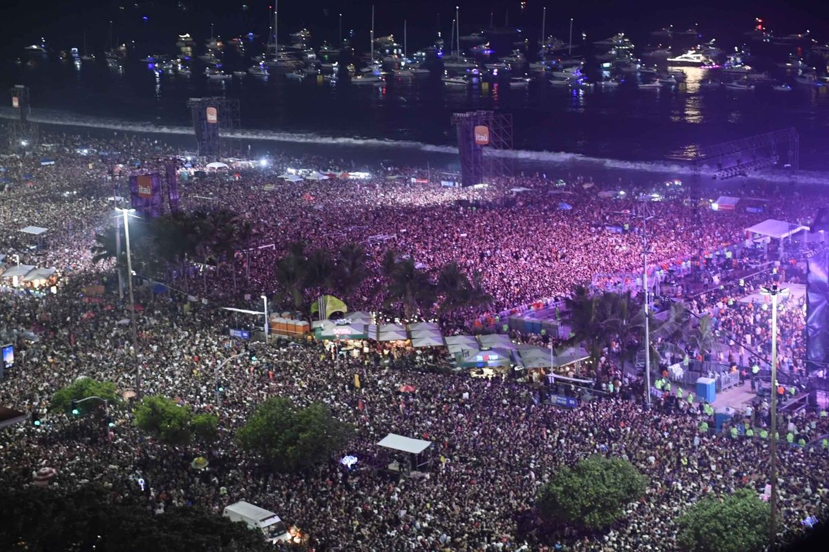 Na koncertě Madonny se v Brazílii sešlo 1,6 milionu lidí 