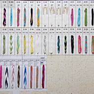 Barevné kódování punčoch podle velikosti a typu