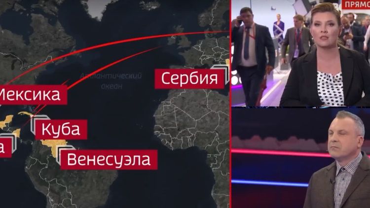 V ruské televizi mají jasno: Rakety na Kubu a do Mexika, ihned zbraně Húsíům