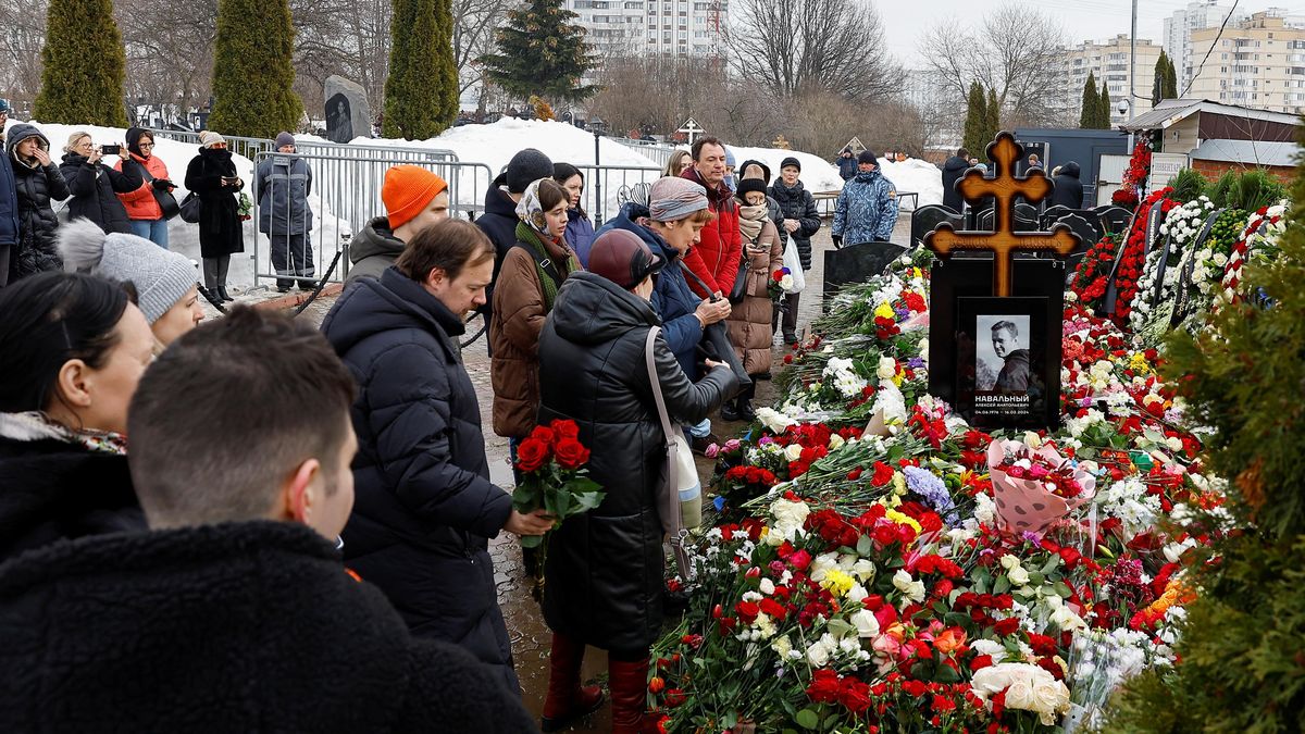 Rusové odstranili hrob Navalného z map