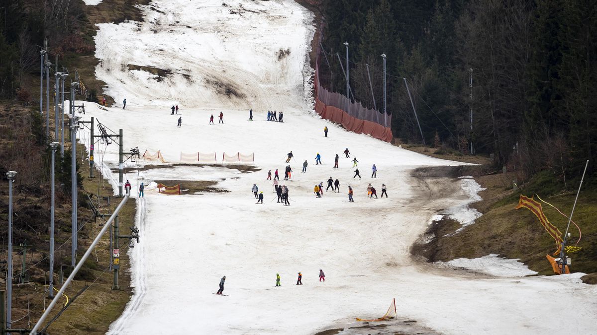 FOTO: Poslední lyžaři