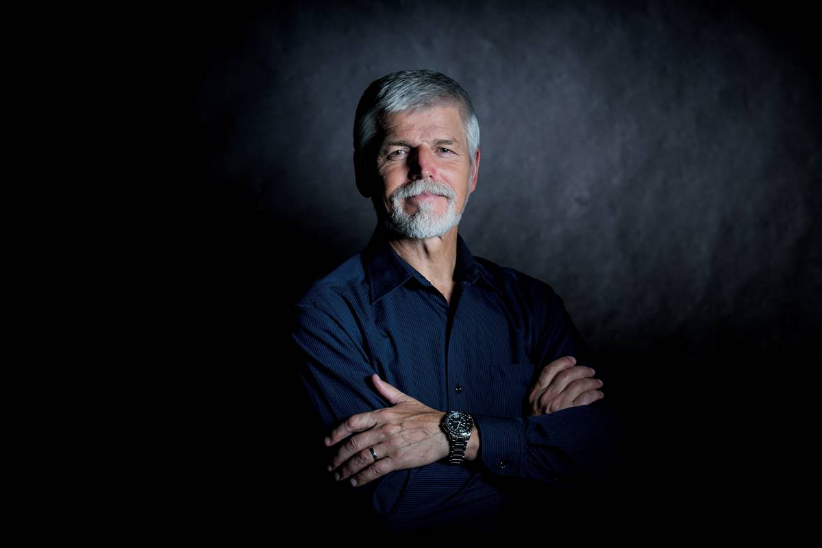 Současný prezident Petr Pavel, ve volební kampani Generál