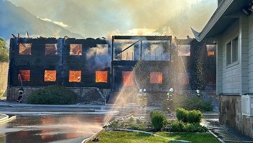Tajemnou „Putinovu daču“ na Altaji těžce poničil požár