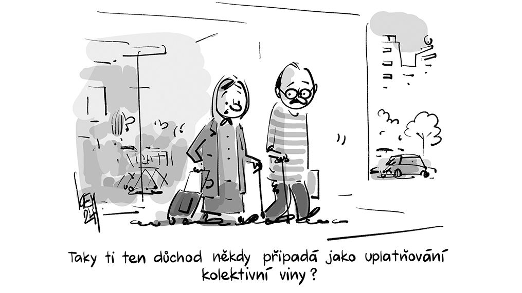 Taky ti ten důchod někdy připadá jako uplatňování kolektivní viny?