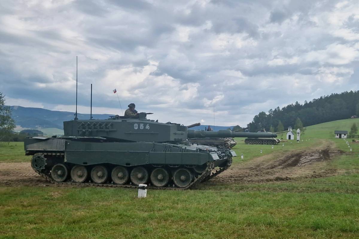 Novinka ve výzbroji české armáda, tank Leopard