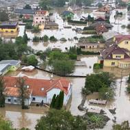 Velkou část Ostravy povodeň proměnila v jezero, 17. září 2024.