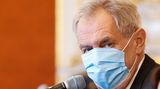 Prezident Zeman dostal vakcínu, v nemocnici bude dva dny
