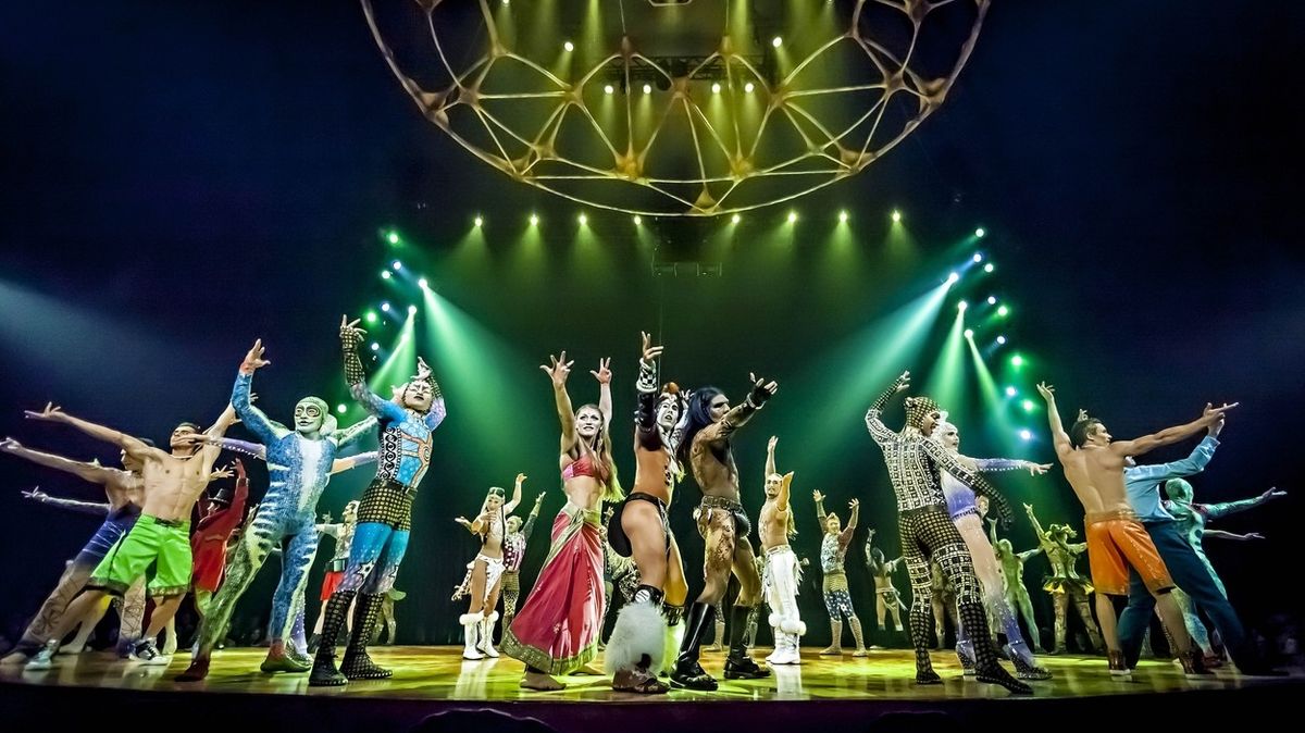 Představení Cirque du Soleil s názvem Totem.