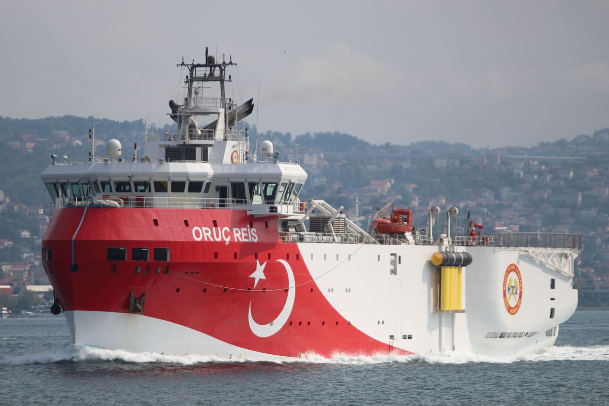 Turecká výzkumná loď Oruc Reis