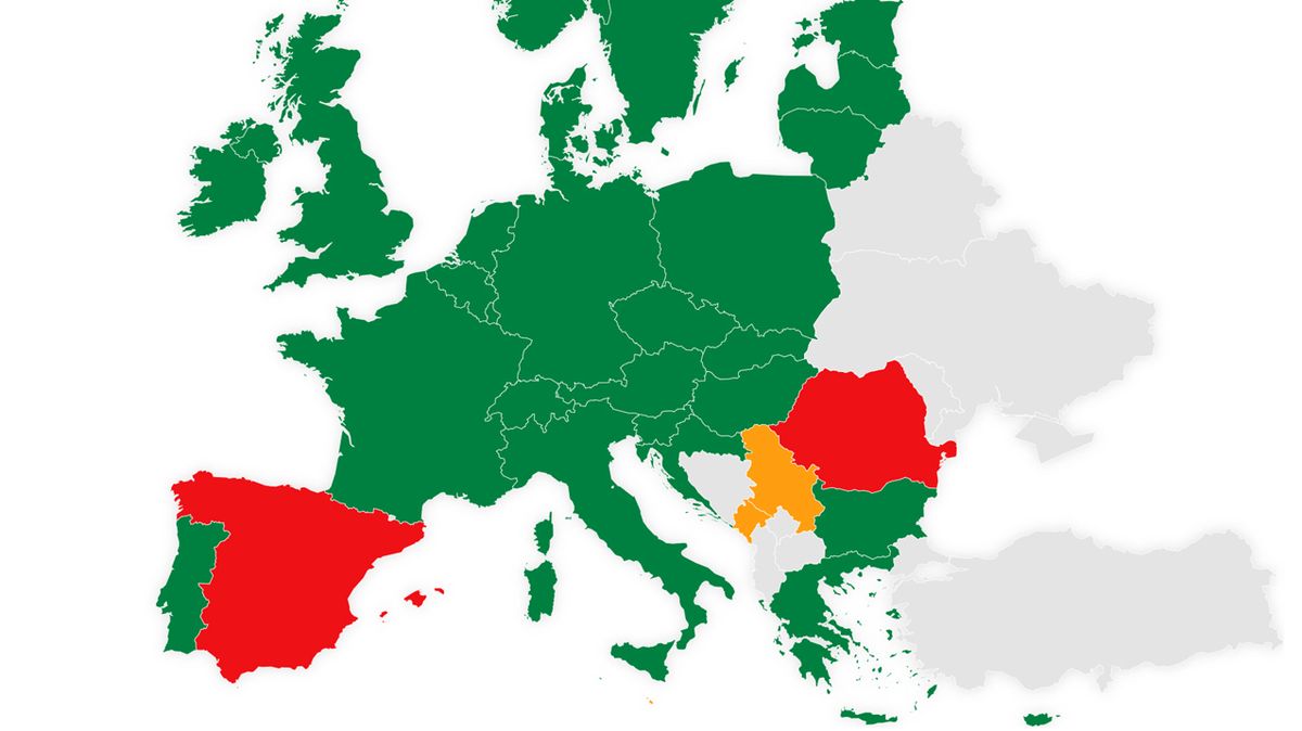 Česko zařadí Španělsko do červeného seznamu, Chorvatsko zůstane zelené