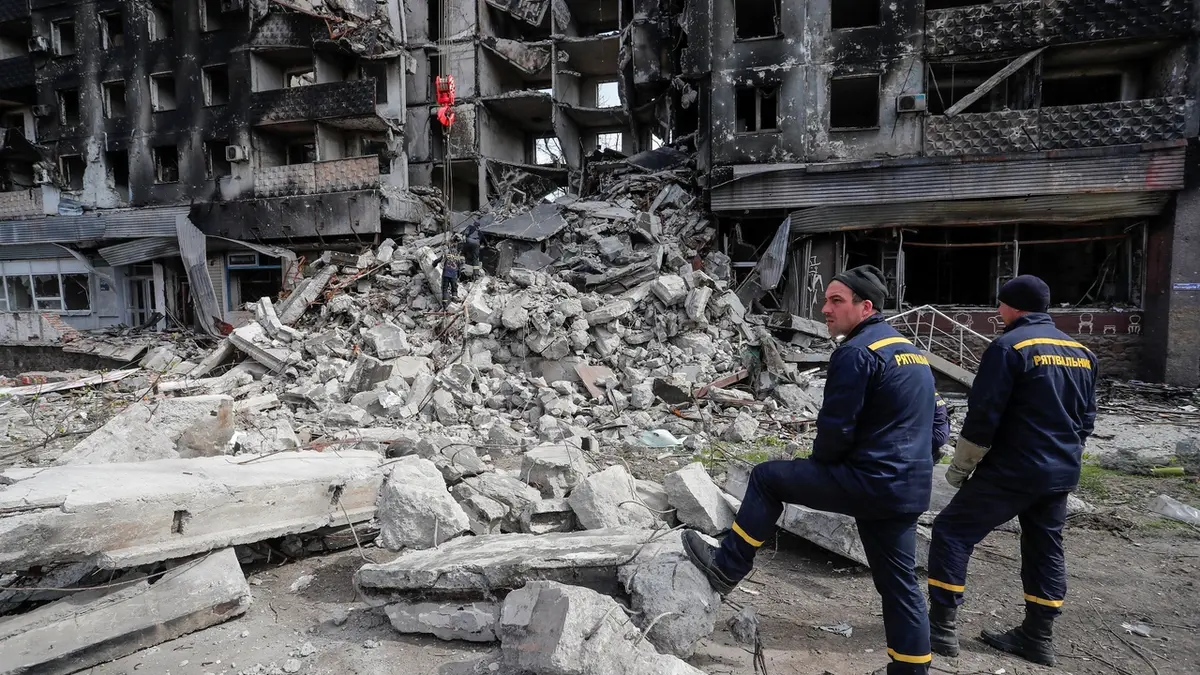 The tragedy in Mariupol continues.  There were probably more than 20,000 civilians killed