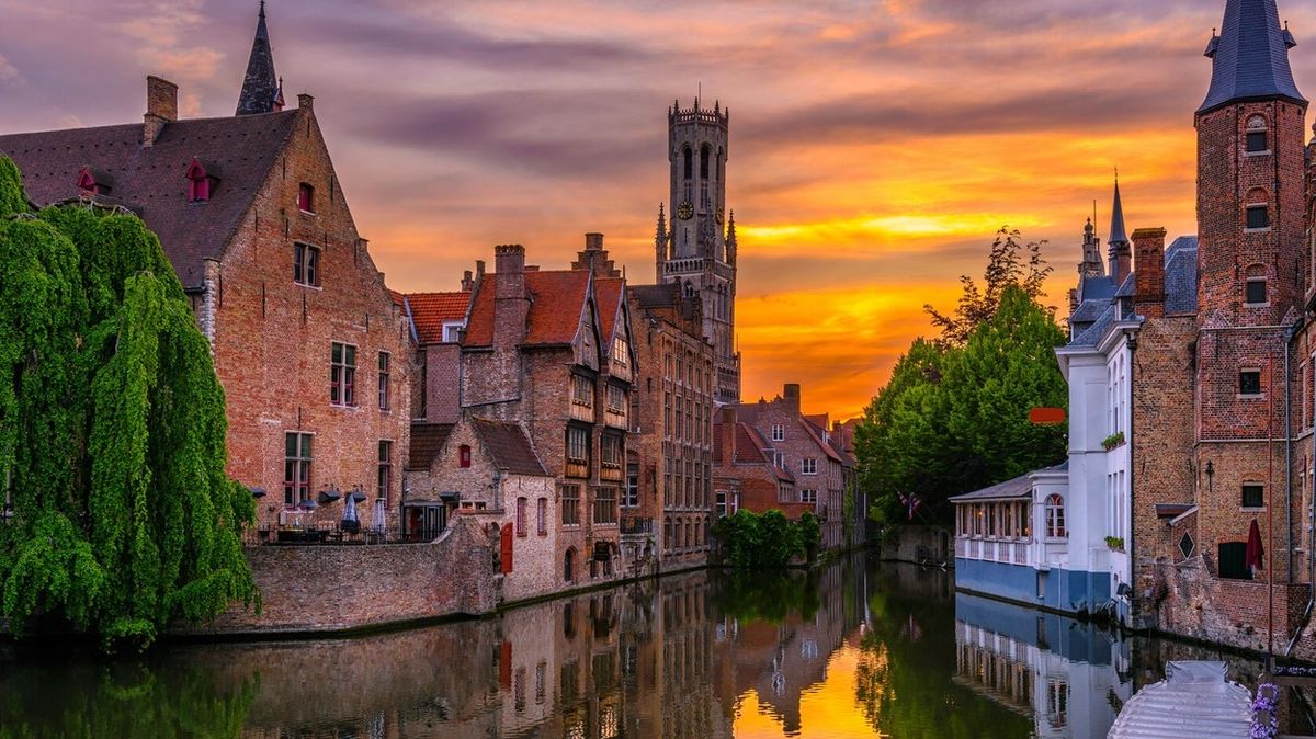 FOTO: Bruggy jsou nejromantičtějším belgickým městem