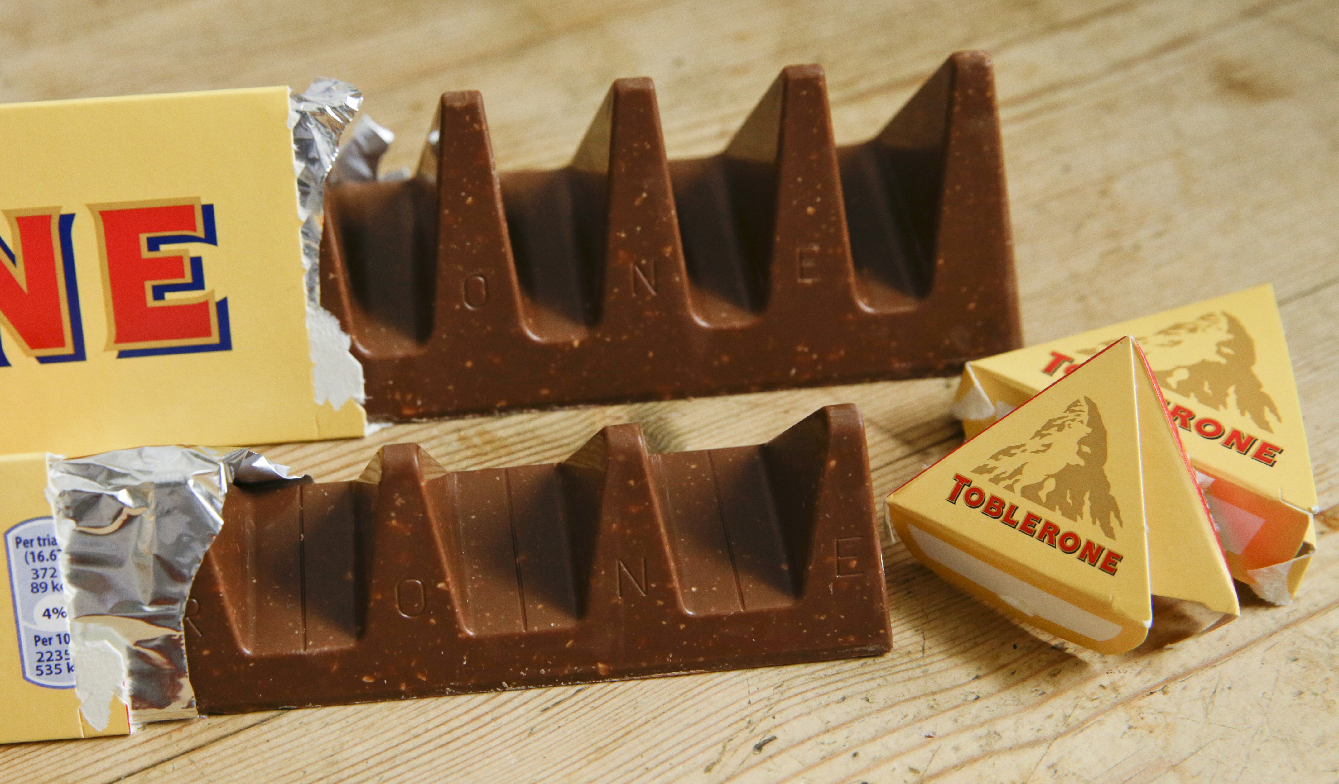 Výrobce Toblerone žene konkurenta k soudu kvůli tvaru veganské čokolády