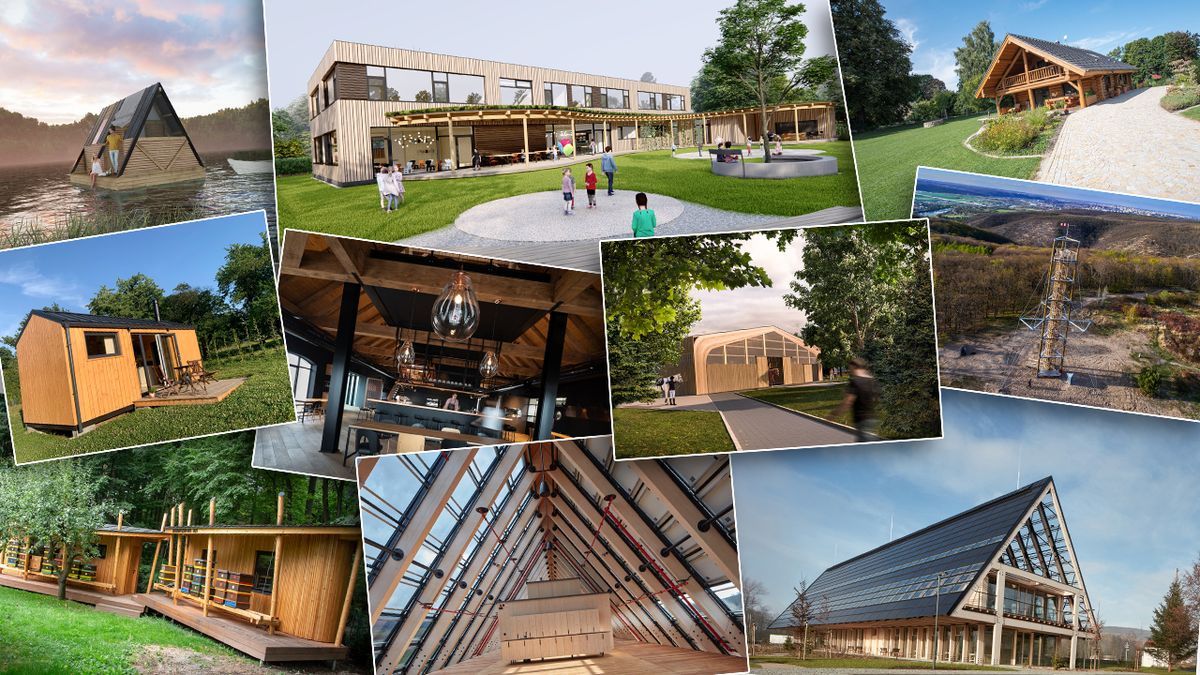 Známe nejlepší dřevěné stavby roku 2023. Uspěla kancelářská budova i návrh pasivní ZŠ