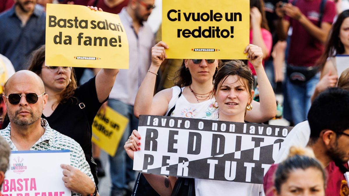 Štědré sociální dávky končí. Itálie omezuje Občanský příjem