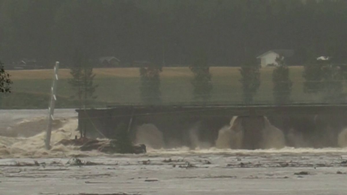 V Norsku se protrhla hráz přehrady u vodní elektrárny
