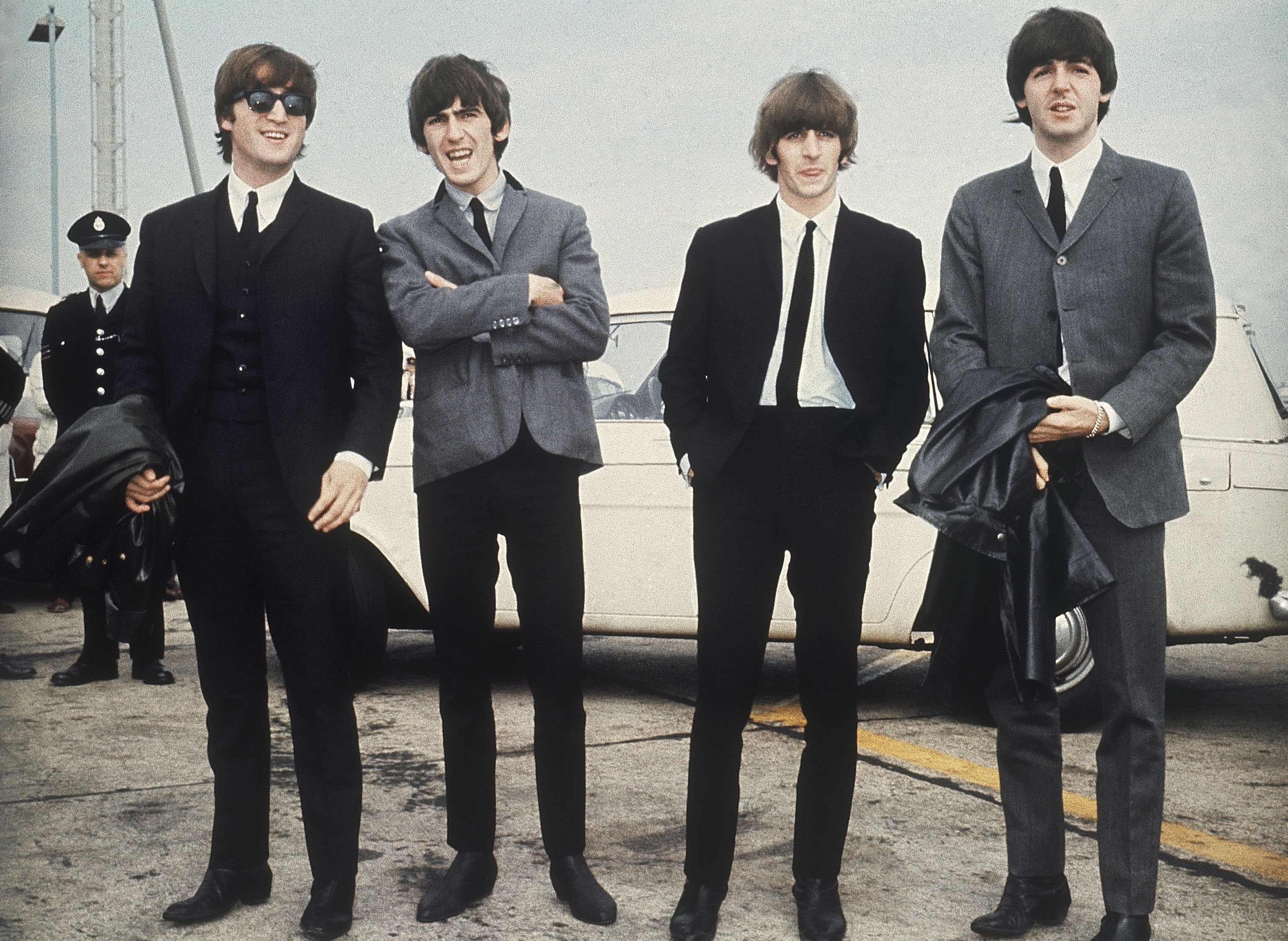 Beatles na snímku z roku 1964