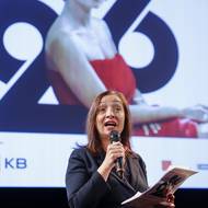 Tereza Jiravová vystoupila ve čtvrtek 9. listopadu 2023 na tiskové konferenci k 26. ročníku Festivalu francouzského filmu.