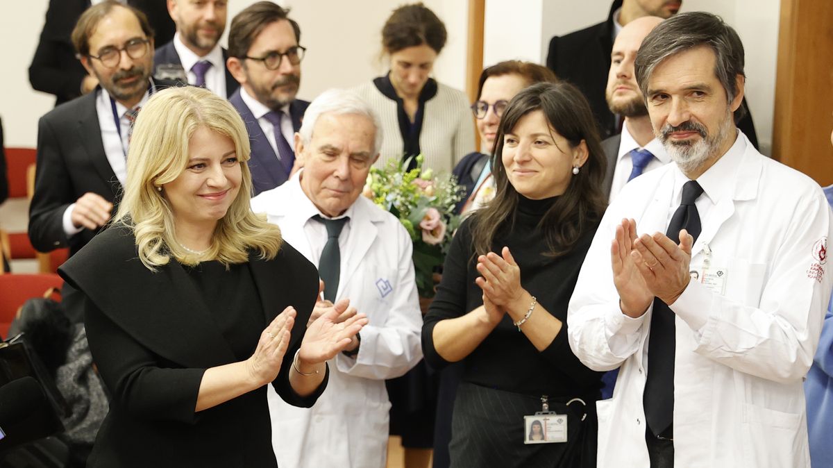 Čaputová v Motole podpořila program transplantace plic