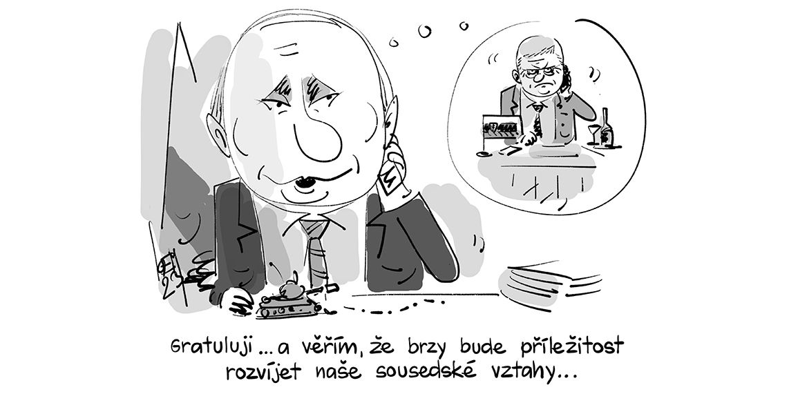 Gratuluji... a věřím, že brzy bude příležitost rozvíjet naše sousedské vztahy...
