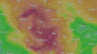 Česko zasáhne silný vítr, varovali meteorologové