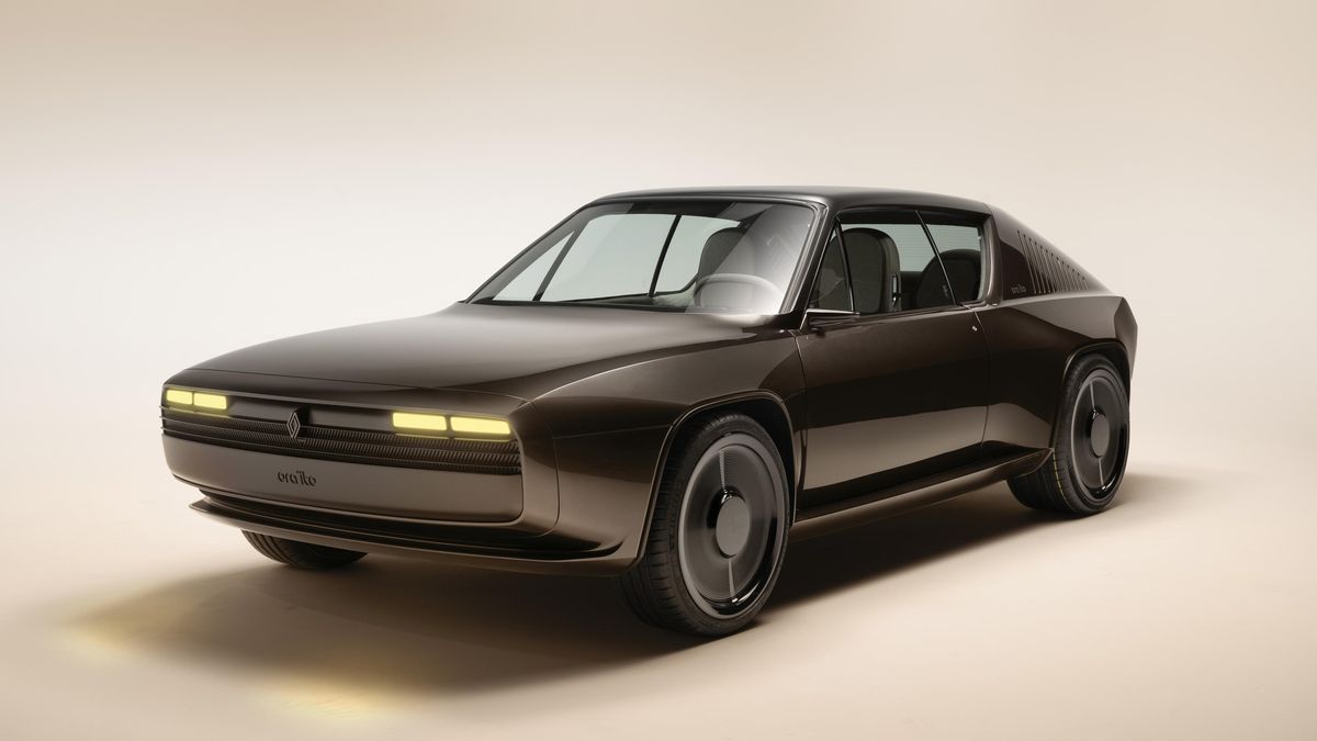 Renault proměnil klasické kupé v parádní retro-futuristický koncept