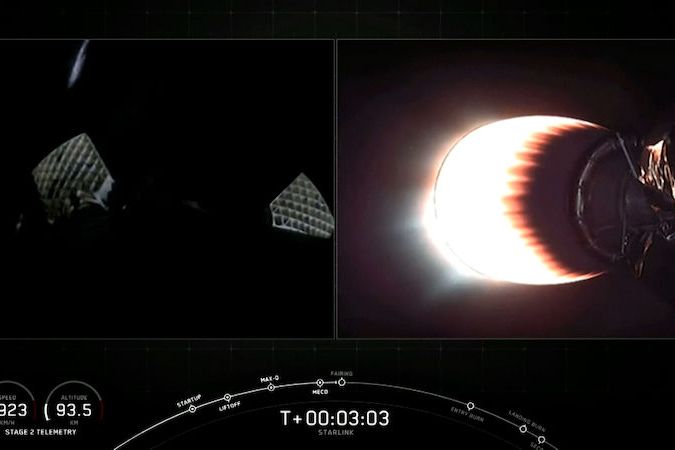 BEZ KOMENTÁŘE: Společnost SpaceX vyslala do kosmu devátou várku satelitů Starlink