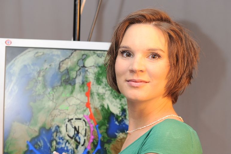 Meteoroložka Dagmar Honsová 