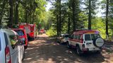 Manévry v lese u Prahy. Policie a hasiči vyrazili hledat 1,5leté dítě