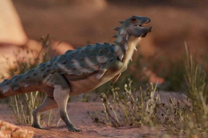 V Argentině představili prvního pouze dvounohého obrněného jihoamerického dinosaura