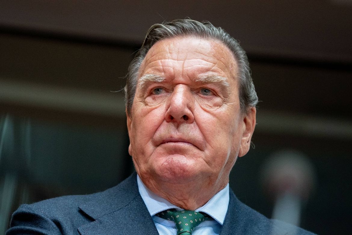 Bývalý německý kancléř Gerhard Schröder