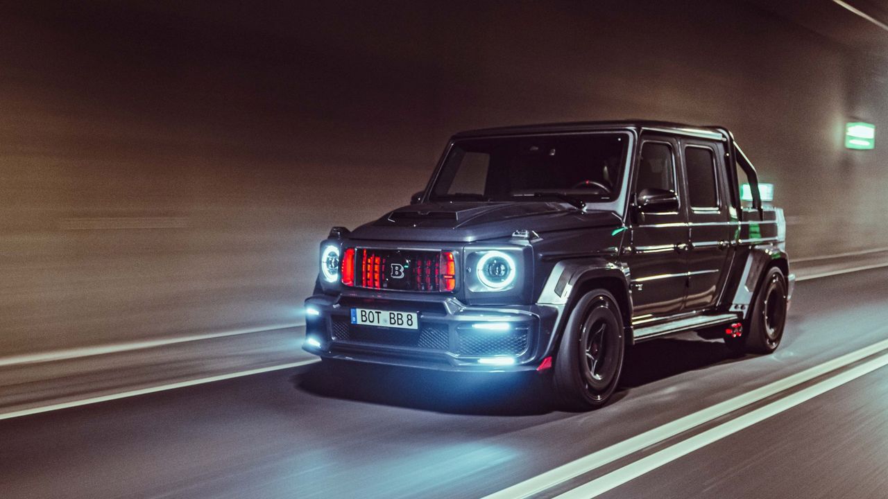 Mercedes třídy G přijíždí jako silniční pick-up od Brabusu | Stream