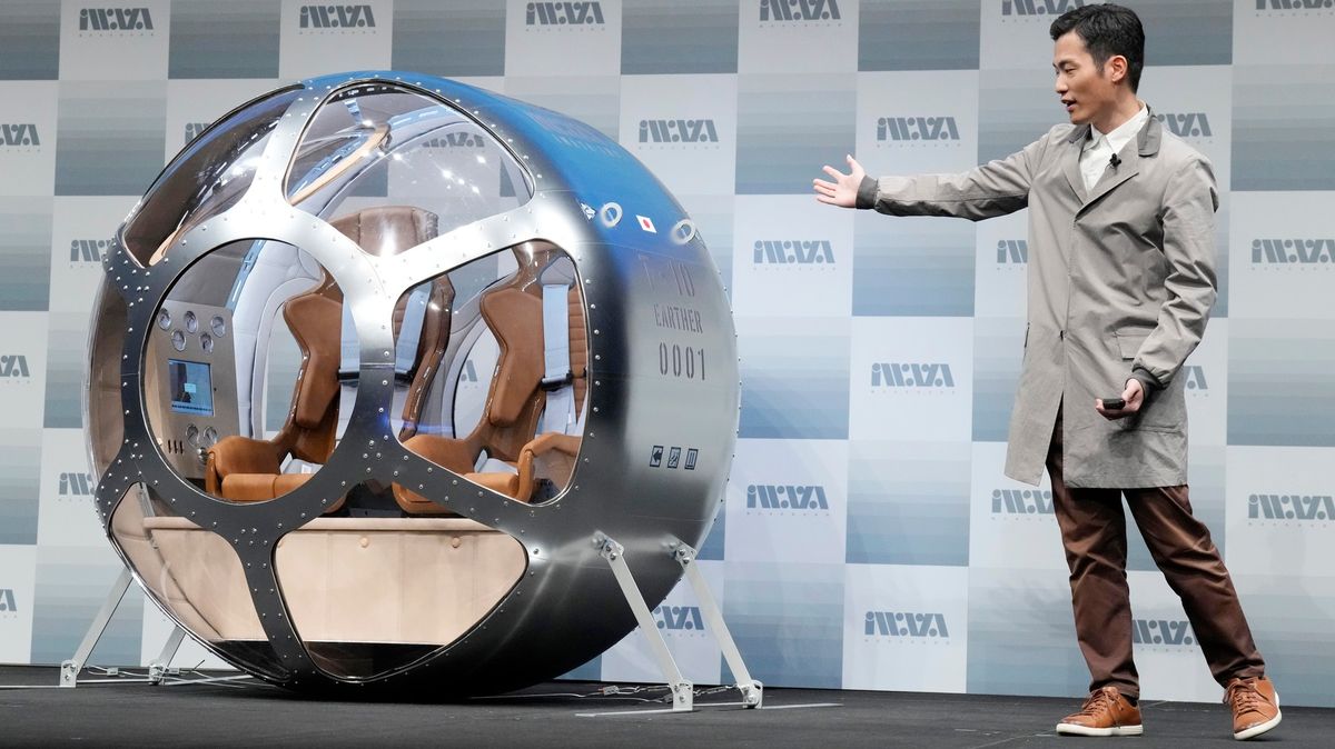 Japonská firma chce turisty vysílat do stratosféry balonem