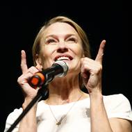 Americká herečka Robin Wrightová při uvedení filmu, 7. července.