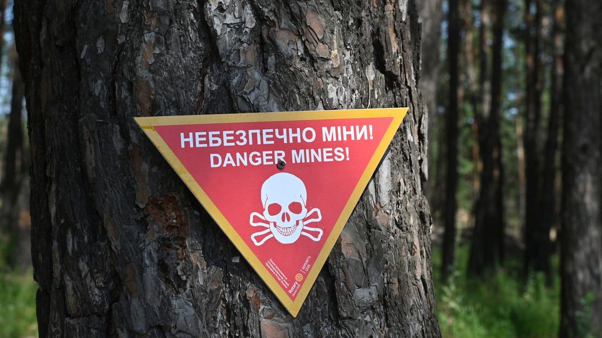 Ruské miny zabíjejí i jejich vlastní vojáky