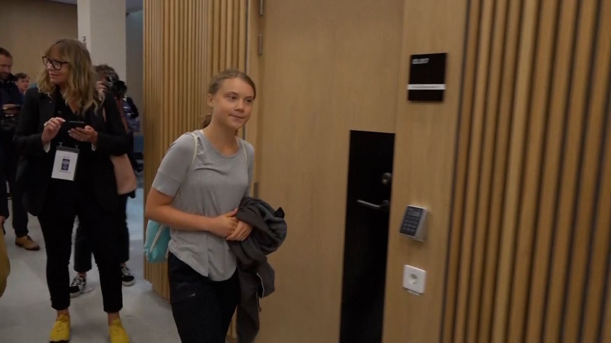 Greta stanula ve Švédsku před soudem