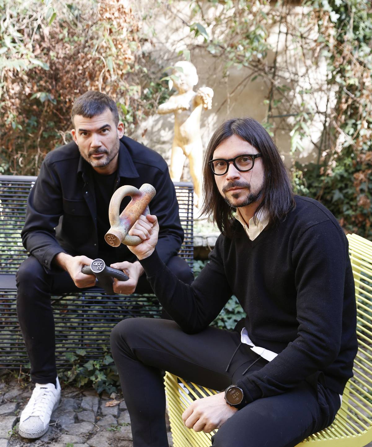 Designéři Roman Vrtiška (vpravo) a Vladimír Žák.