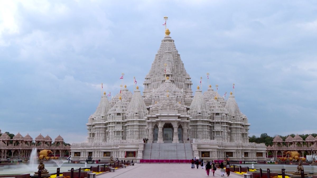 V New Jersey se otevřel největší hinduistický chrám mimo Indii