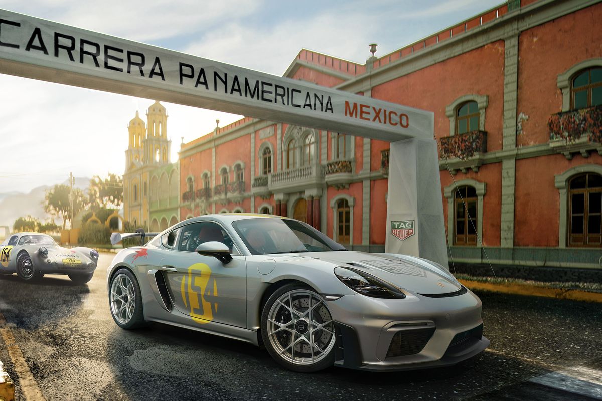 Speciální edice Porsche Cayman GT4 RS oslavuje závod Panamericana