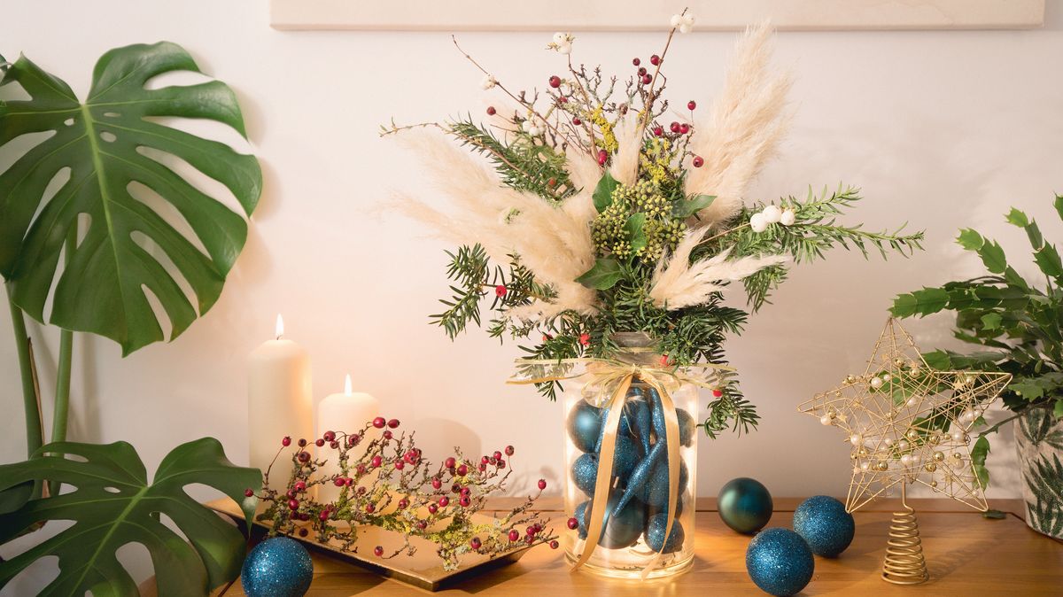 Pro vánoční dekorace domova využijte to, co naděluje příroda