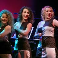 Semaforské hvězdné dívčí trio – zleva Eliška Hurábová, Veronika Tichá a Magdalena Jedličková