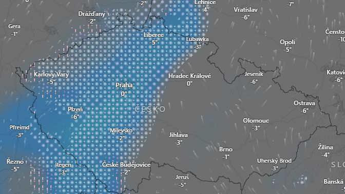 Celé Česko potrápí o víkendu ledovka, varovali meteorologové. Pozor už dnes večer